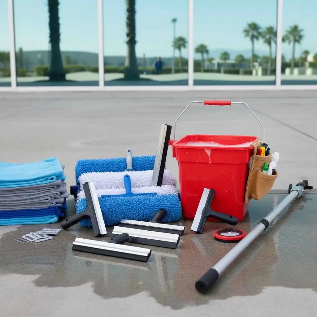  professional tools used for commercial window cleaning